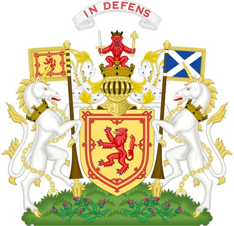 Coat Of Arms Of The Celtic Republic Of Scotland By Dragon Of Ra On