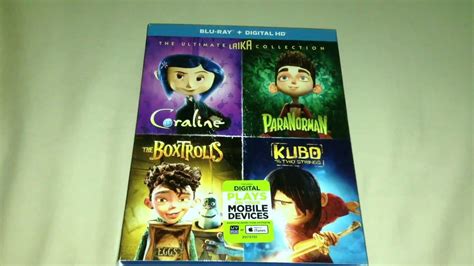 The Ultimate Laika Collection Coraline Paranorman Boxtrolls Kubo The Two Strings Blu