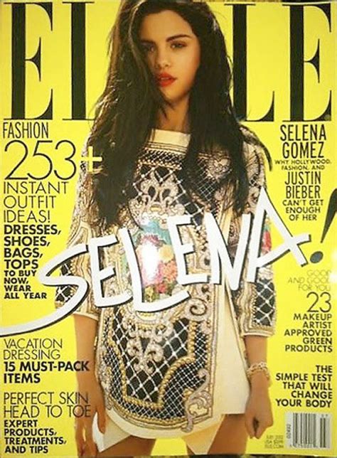 Selena Gomez Covers Elle Magazine July 2012 1 500x680