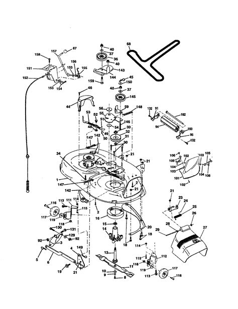 Poulan Pro 42 Inch Deck Diagram General Wiring Diagram