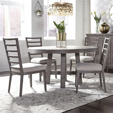 4.1 out of 5 stars. Liberty Furniture Modern Farmhouse 5-Piece Round Table and ...