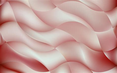 Download Wallpapers Pink Waves Creative Pink Background Abstract Art