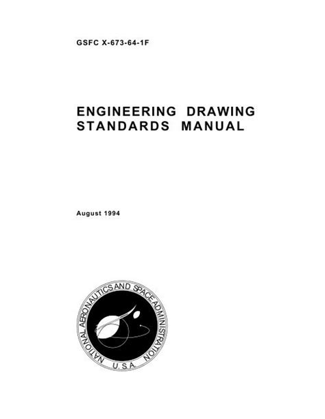 Engineering Drawing Standards Manual Nasa