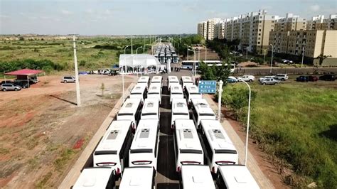 Luanda Recebe 95 Autocarros Para Transporte De Passageiros