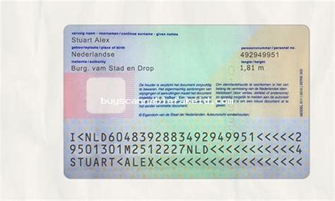 Netherlands Id Card Fake Scannable Buy Fake Id Best Fake Scannable Ids Online