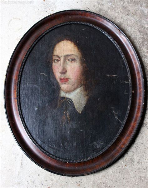 Antiques Atlas French Oval Portrait Of A Young Gentleman C1780