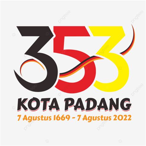 Gambar Ke 353 Th Kota Padang Logo Ke 353 Th Logo Kota Padang Png Dan