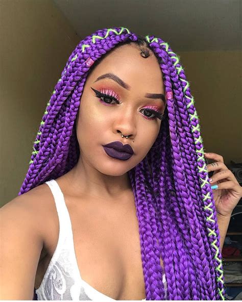 How To Box Braids Tutorial And Styles Box Braids Guide