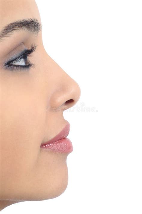 Profile Of A Perfect Woman Nose Stock Image Image 36597167