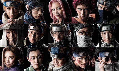 Cast Of This Summers Live Action Naruto Stage Play Looks More Awesome
