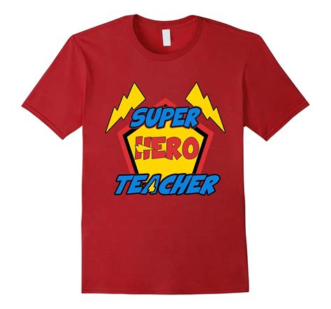 Super Teacher Super Hero Teacher T Shirt 5 Colors