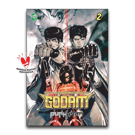 Jual Comics Bm Indo Bumilangit Komik Godam Putih Htam Vol 02 Shopee