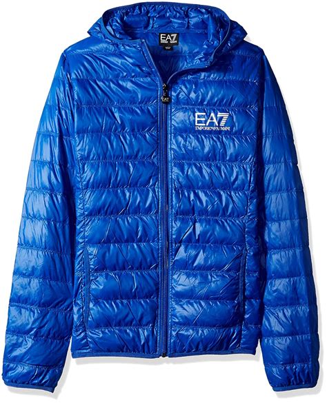 Ea7 Emporio Armani 8npb02 Pn29z Down Jacket Man Blue S Uk