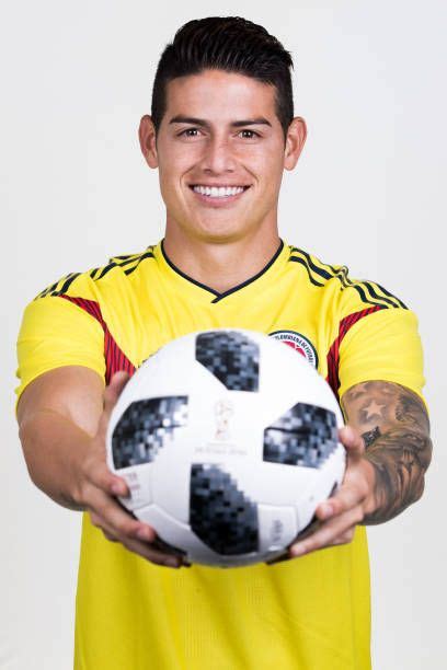 Colombia Portraits 2018 Fifa World Cup Russia James Rodriguez