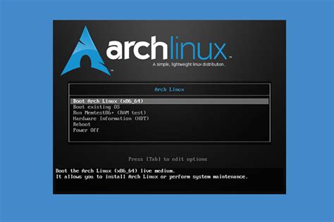 A Complete Guide On How To Install Arch Linux With Pictures Minitool