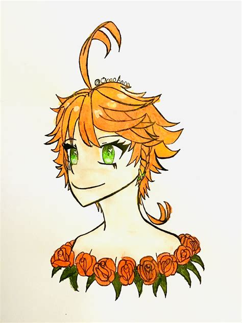 Emma From The Promised Neverland By Oreoanna On Deviantart