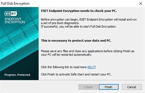 Full Disk Encryption Eset Endpoint Encryption Quick Start Guide