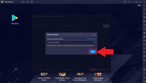 How To Create An Android Pie 64 Bit Beta Instance On Bluestacks 5 Bluestacks Support