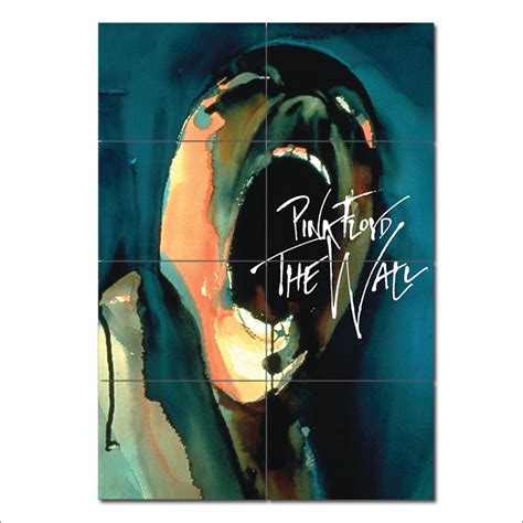The wall is a rock opera presented as a double album by the english progressive rock band pink floyd, released on november 30th, 1979. Pink Floyd The Wall Block Giant Wall Art Poster