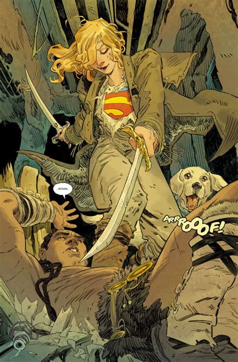 Sneak Peek Preview Of Dc Comics Supergirl Woman Of Tomorrow 1 On