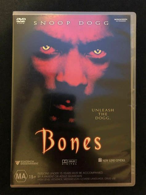 Bones Dvd 2001 Snoop Dogg Michael Weiss Pam Grier Region 4