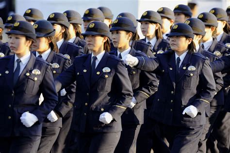 Japan Police Police Force Police Women Police