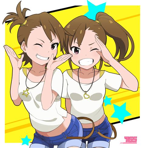 Wallpaper Anime Girls The Email Protected Futami Ami Futami Mami