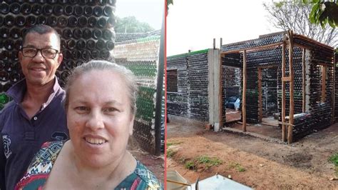 Building A House With Glass Bottles This Couple Could Find Affordable And Eco Friendly Way To