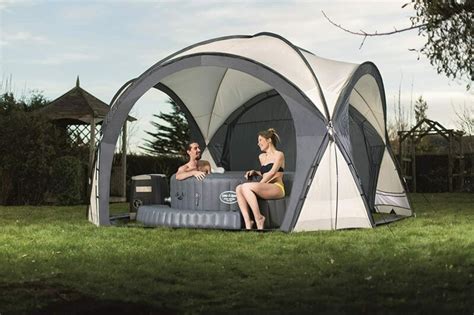 Lay Z Spa Hot Tub And Pool Dome Gazebo Tent Enclosure Canopy Cover