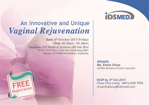 An Innovative And Unique Vaginal Rejuvenation Ids Medical Systems