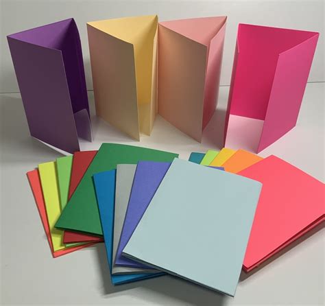 Find the best credit cards by comparing a variety of offers for balance transfers, rewards, low interest, and more. Assorted Coloured Three Panel A6 Folded Cards x 10