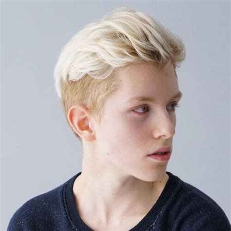 Blonde Hairstyles For Men Mens Hairstyles Short Mens Hairstyles Blonde Hair