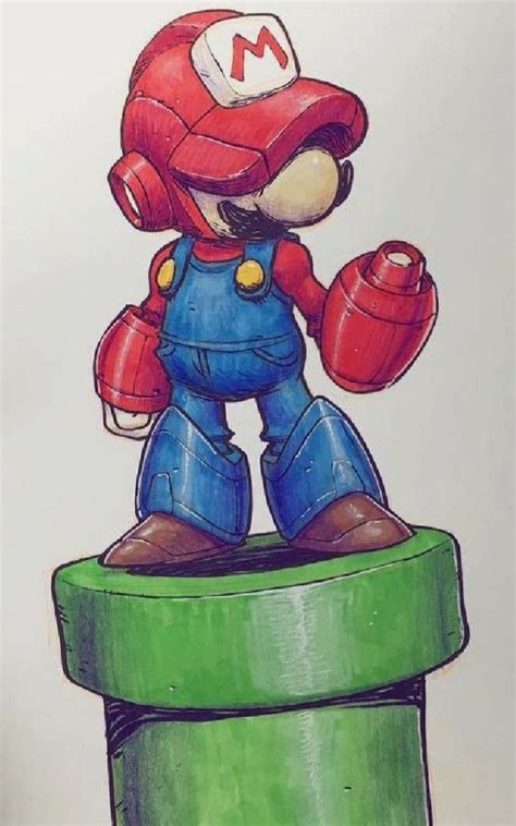 Hora Do Mario Arte Super Mario Producción Artística Arte De Videojuegos