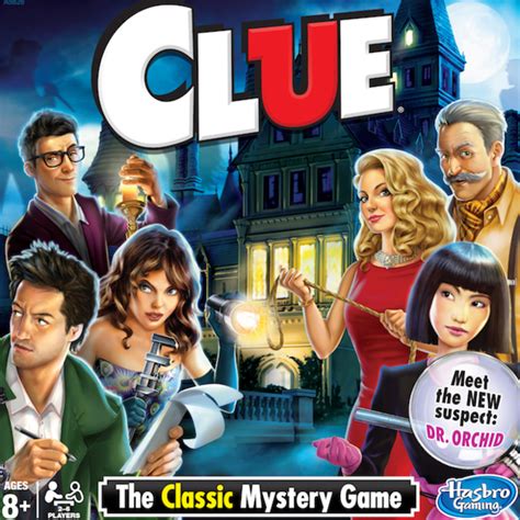 clue board game characters