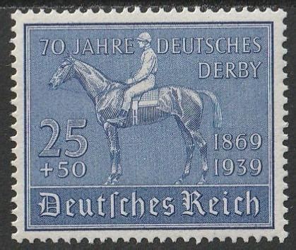 DEUTSCHES REICH 1939 DERBY č 698 Mi 80 svěží s lepem Aukro