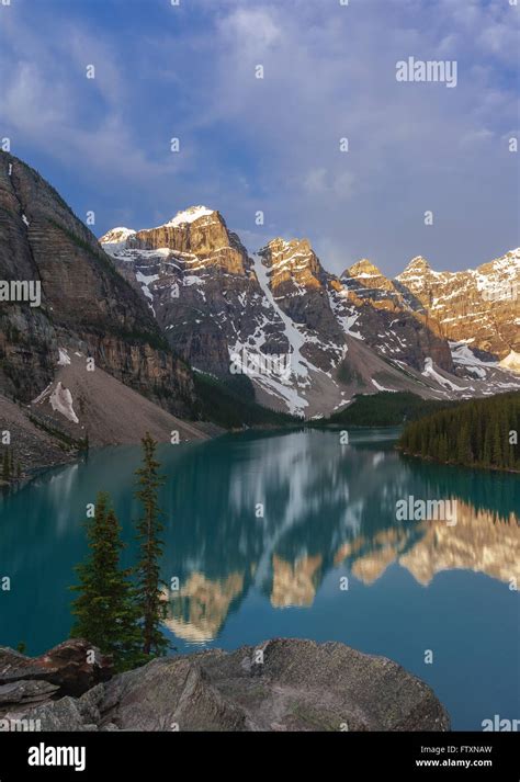 Moraine Lake And Valley Of Ten Peaks Banff National Park Alberta