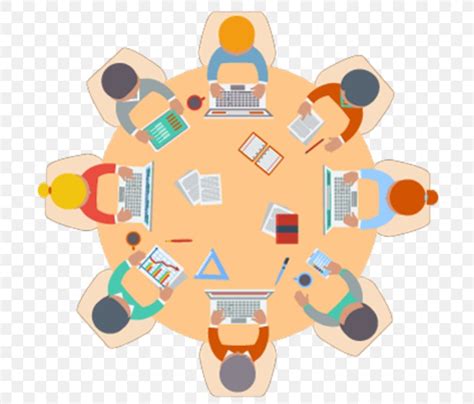 Round Table Meeting Office Png 700x700px Round Table Brainstorming
