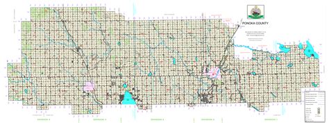 Ponoka County Landowner Map County 3 County And Municipal District