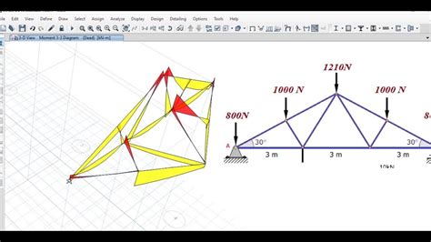 Etabs Truss Modelling With Angle Civil Engineer Youtube