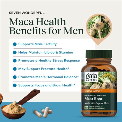 7 amazing maca benefits for men s health hormones and more gaia herbs®