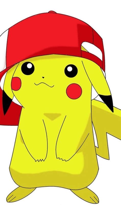 Pikachu Wearing Cute Hat Pikachu Pokemon Anime