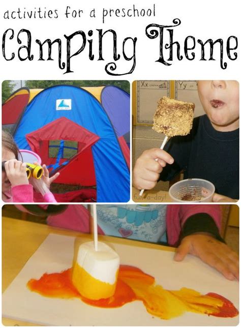 Fantastic Activities For A Preschool Camping Theme Camping Theme