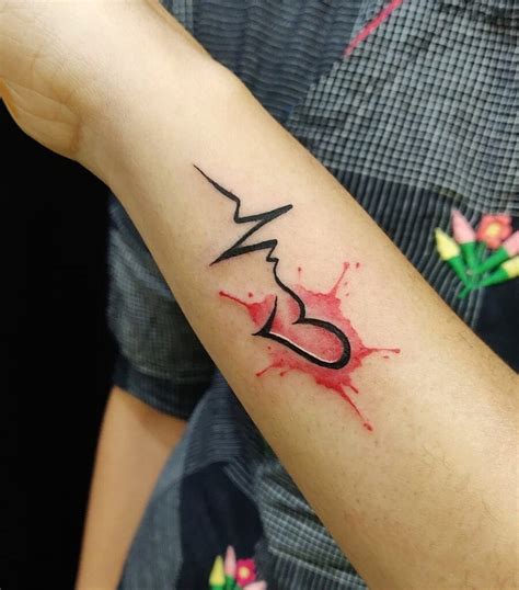11 Meaningful Heart Beat Tattoo Ideas That Will Blow Your Mind