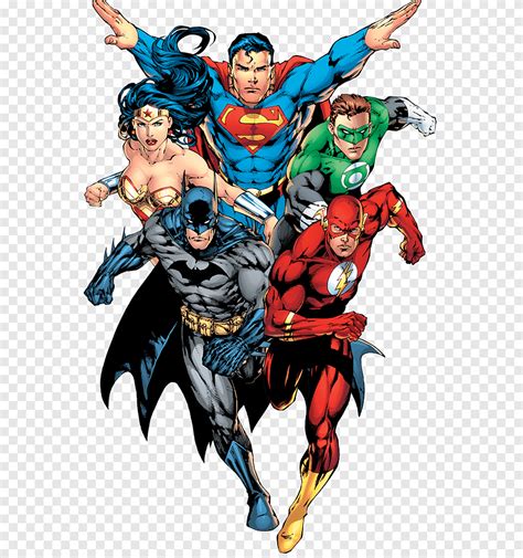 Dc Superman Flash Batman Wonder Woman And Green Lantern Batman