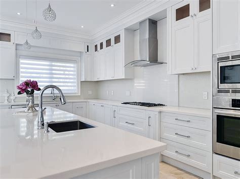 Melbourne's most regarded cabinet maker designs and manufactures superior kitchens as well as cabinet decor is a melbourne based company and have been operating from our richmond location. This all white #Kitchen includes double stacked cabinets ...