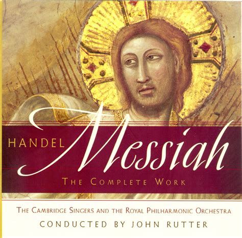 John Rutter Handels Messiah The Complete Work Mayfield Mastering