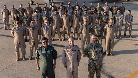 Raf Typhoon Squadron Train With Jordanian Pilots During Exercise Agile Oryx