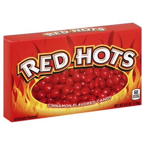 Red Hots Candy Cinnamon Flavored Box 6 Oz From Walmart Instacart