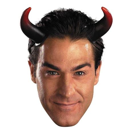 Adult Costume Over Sized Red Devil Horns