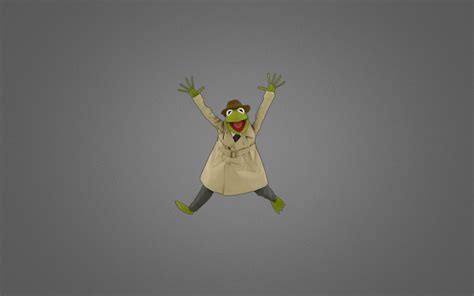 Free Wallpapers Muppets Frog Kermit The Frog Reporter Coat Sesame Street